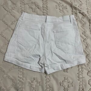 Dollhouse Women's Crisp White Jean Shorts